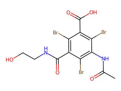 Broxitalamic Acid structure
