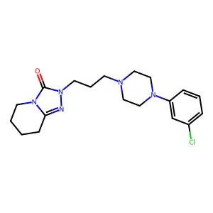 5,6,7,8-Tetrahydrotrazodone structure