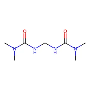 Methylenebis(N,N-dimethylurea) structure