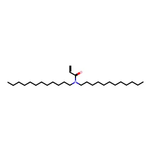 2-Propenamide, N,N-didodecyl- structure