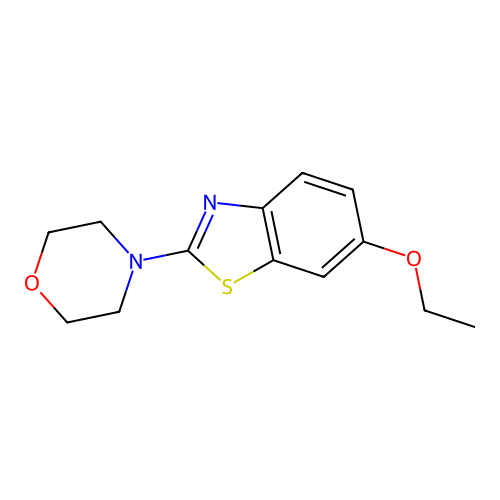 4-(6-Ethoxybenzo[d]thiazol-2-yl)morpholine structure