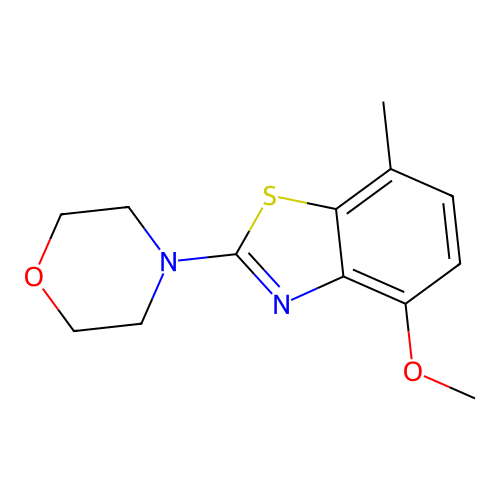 4-(4-Methoxy-7-methylbenzo[d]thiazol-2-yl)morpholine structure