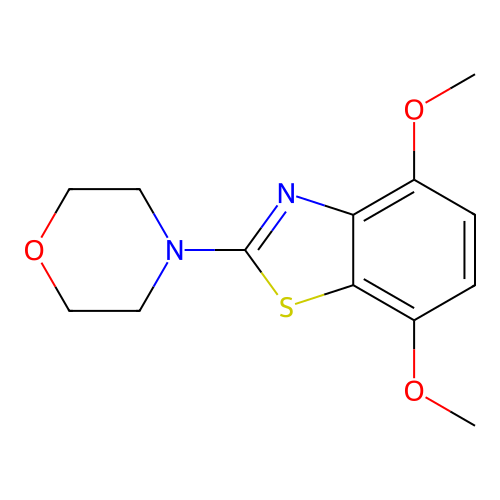 4-(4,7-Dimethoxybenzo[d]thiazol-2-yl)morpholine structure