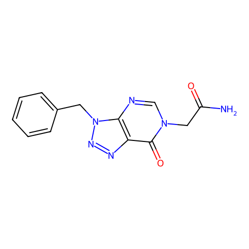 2-(3-Benzyl-7-oxotriazolo[4,5-d]pyrimidin-6-yl)acetamide structure