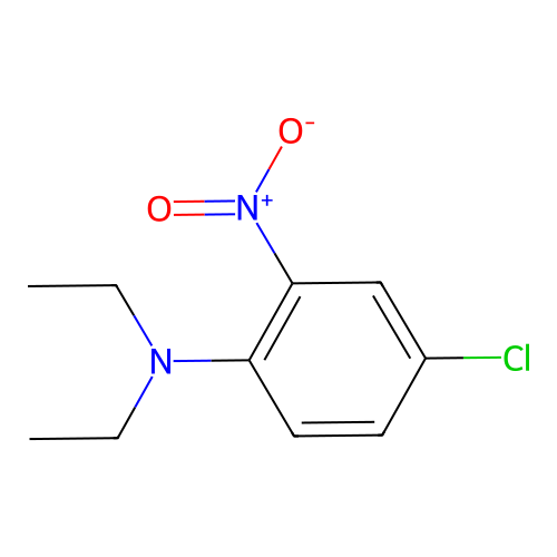 4-chloro-N,N-diethyl-2-nitroaniline structure