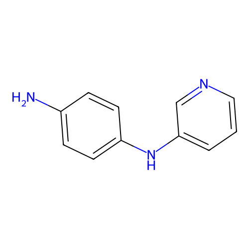 N1-(pyridin-3-yl)benzene-1,4-diamine structure
