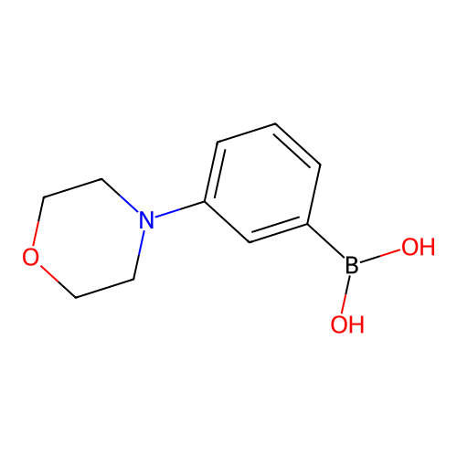 3-(Morpholino)phenylboronic acid structure