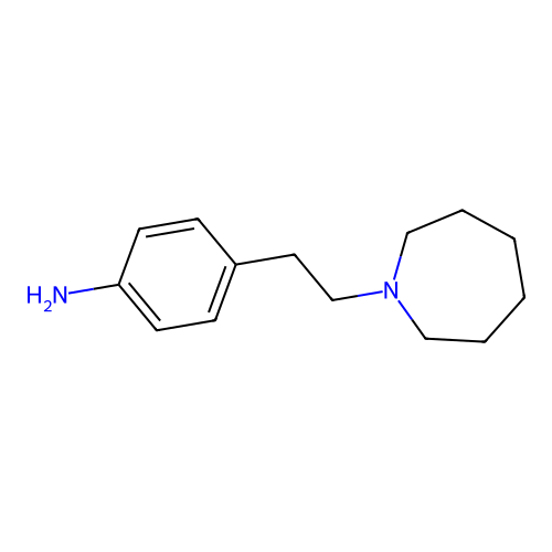 4-(2-Azepan-1-yl-ethyl)-phenylamine structure