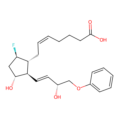 Flunoprost structure