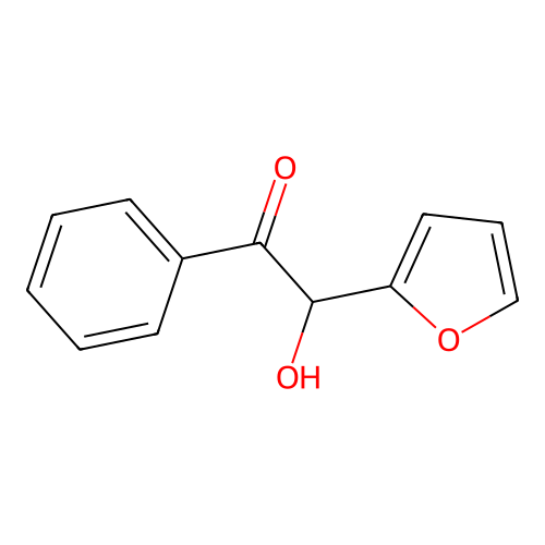 1-Ethanone, 2-hydroxy, 1-phenyl-2-(2-furyl) structure