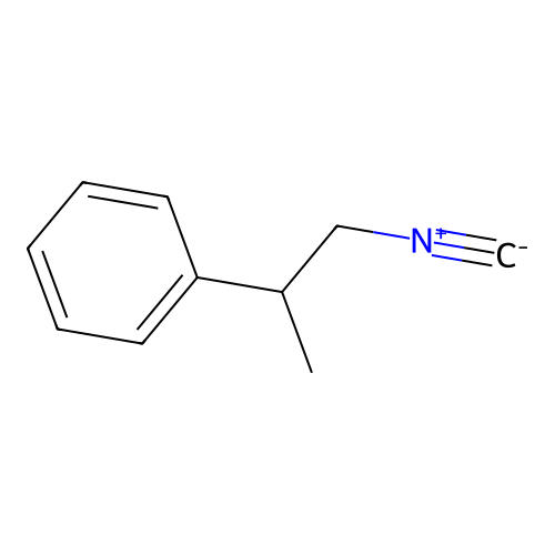 beta-Methylphenylethylisocyanide structure