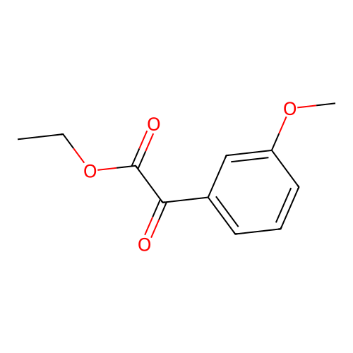 Ethyl 3-methoxybenzoylformate structure