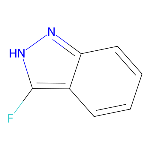 3-fluoro-1H-indazole structure