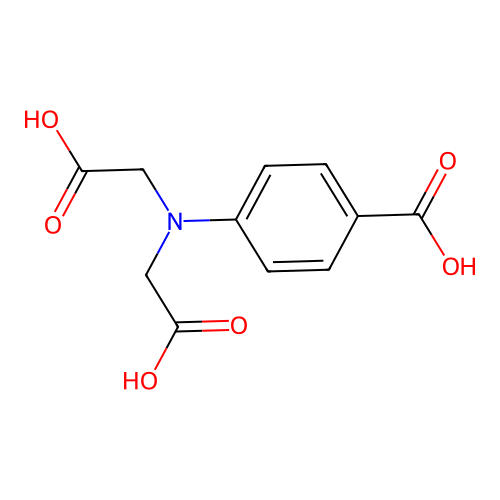 4-(bis(carboxymethyl)amino)benzoic Acid structure