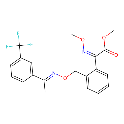 Trifloxystrobin structure