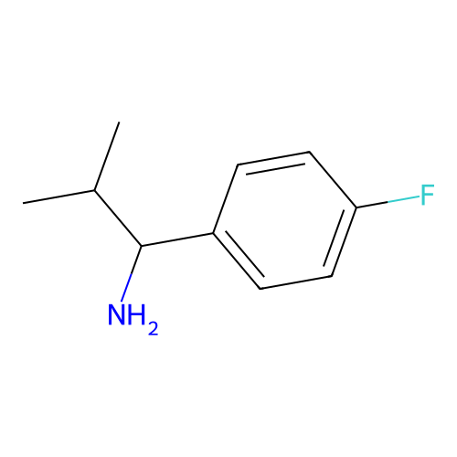 1-(4-Fluoro-phenyl)-2-methyl-propylamine structure