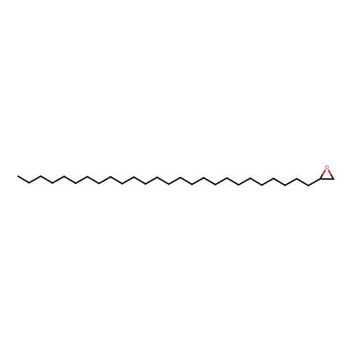 Hexacosyloxirane structure