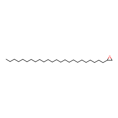 Tetracosyloxirane structure