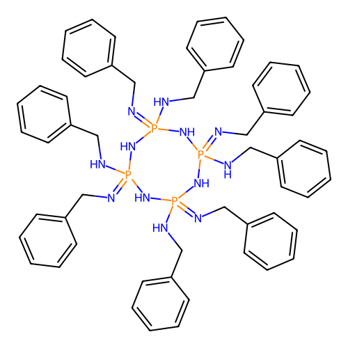 2-N,4-N,6-N,8-N-tetrabenzyl-2,4,6,8-tetrakis(benzylimino)-1,3,5,7,2 structure