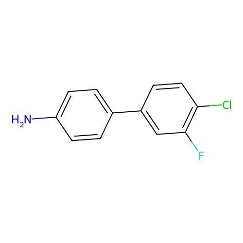 4-(4-Chloro-3-fluorophenyl)aniline structure