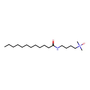 Dodecanamide, N-(4-(dimethyloxidoamino)butyl)- structure