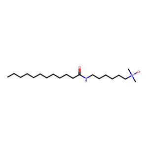 Dodecanamide, N-(6-(dimethyloxidoamino)hexyl)- structure