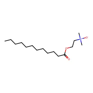 Dodecanoic acid, 2-(dimethyloxidoamino)ethyl ester structure