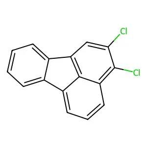 2,3-Dichlorofluoranthene structure