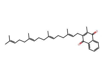 四烯甲萘醌 structure