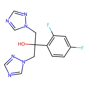 氟康唑 structure