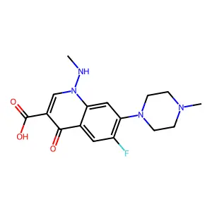 Amifloxacin structure