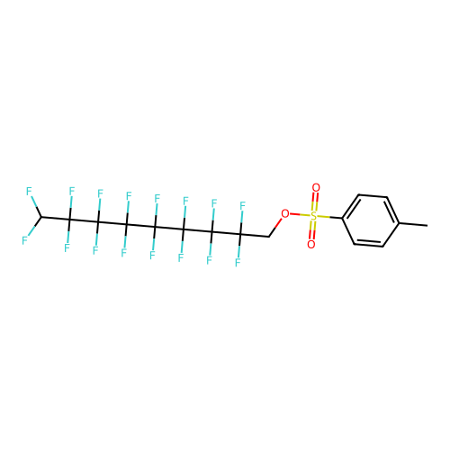 1H,1H,9H-Perfluorononyl p-toluenesulfonate structure
