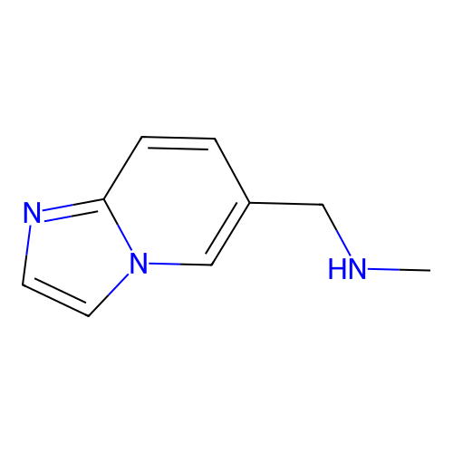 N-(Imidazo[1,2-a]pyridin-6-ylmethyl)-N-methylamine structure