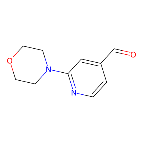 2-Morpholinoisonicotinaldehyde structure