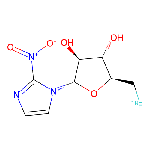Fluoroazomycin Arabinoside F-18 structure