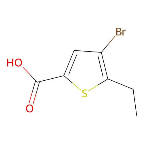 4-Bromo-5-ethylthiophene-2-carboxylic acid structure