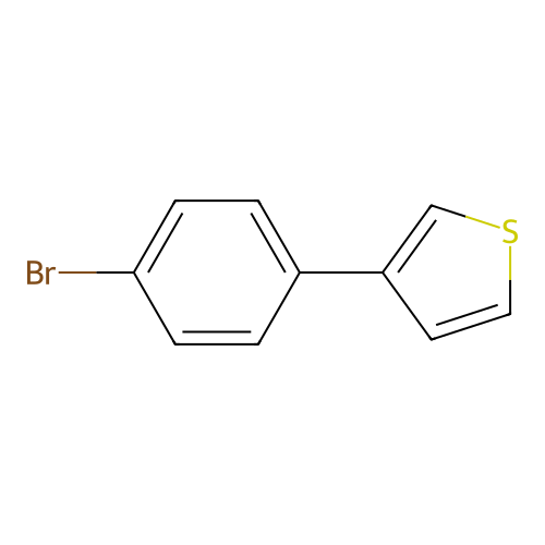 3-(4-Bromophenyl)thiophene structure