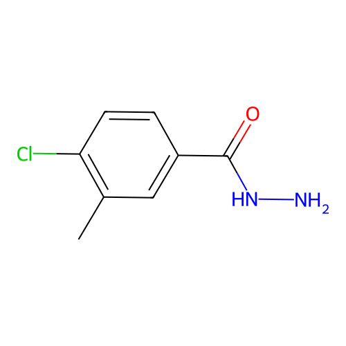 4-Chloro-3-methylbenzhydrazide structure