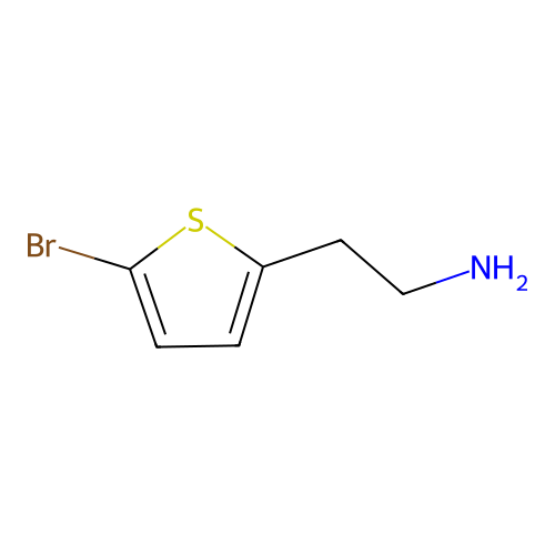 2-(5-Bromothiophen-2-yl)ethan-1-amine structure