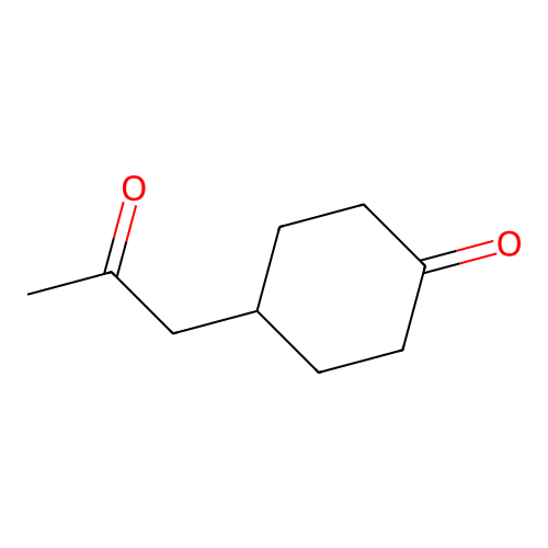 4-Acetonylcyclohexanone structure
