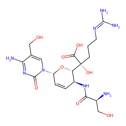 Mildiomycin D structure