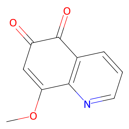 8-Methoxy-5,6-dihydroquinoline-5,6-dione structure