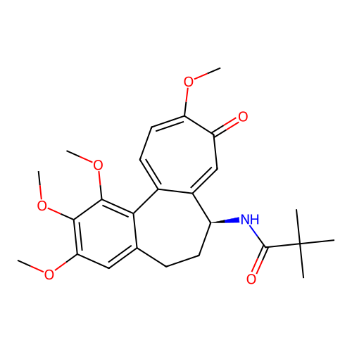 N-Pivaloyldeacetylcolchicine structure