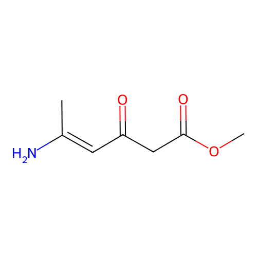 4-Hexenoic acid, 5-amino-3-oxo-, methyl ester structure