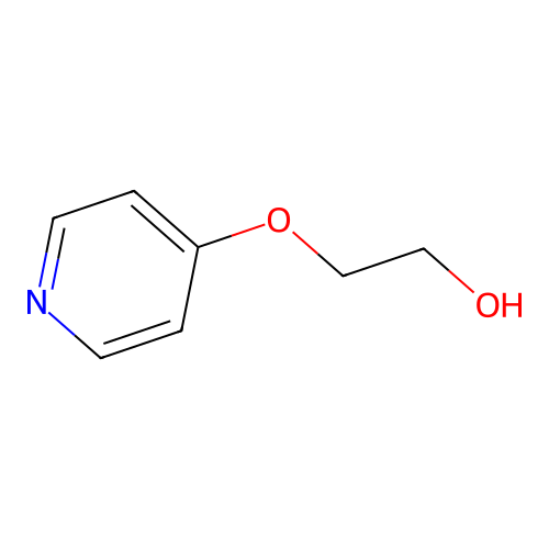 2-(Pyridin-4-yloxy)ethanol structure