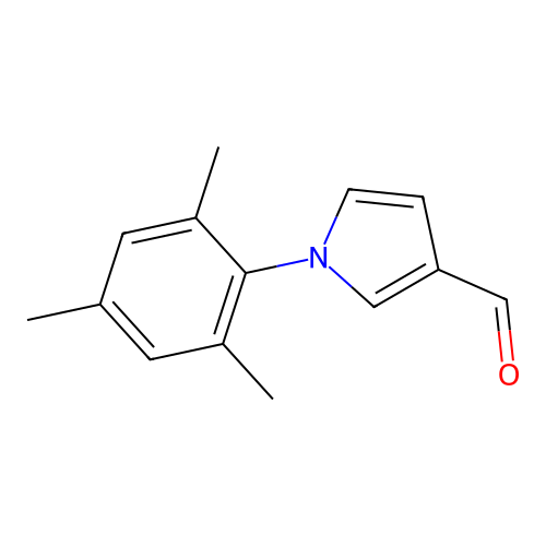 1-Mesityl-1H-pyrrole-3-carbaldehyde structure