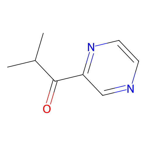 2-Methyl-1-(pyrazin-2-yl)propan-1-one structure