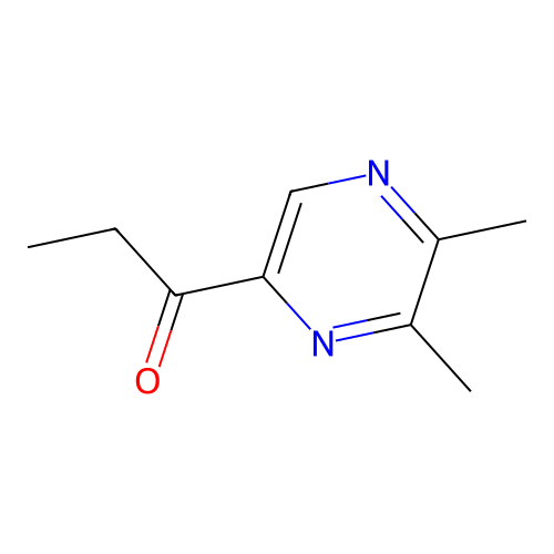 1-(5,6-Dimethyl-2-pyrazinyl)propanone structure