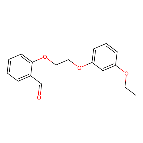 2-[2-(3-Ethoxyphenoxy)ethoxy]benzaldehyde structure
