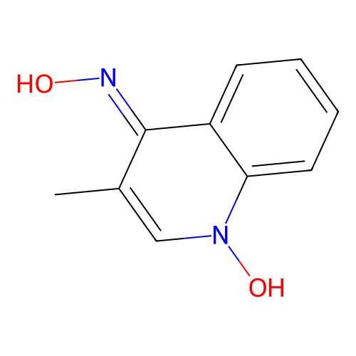 4-Quinolinamine, N-hydroxy-3-methyl-, 1-oxide structure